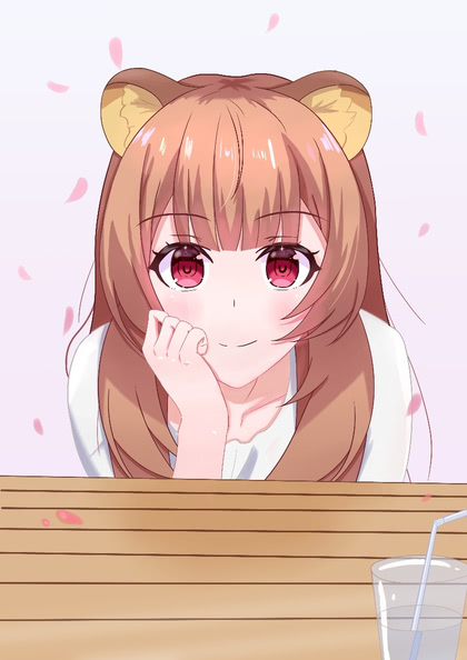 Anime Scared Face Surprise Test Raphtalia Meme | Sticker